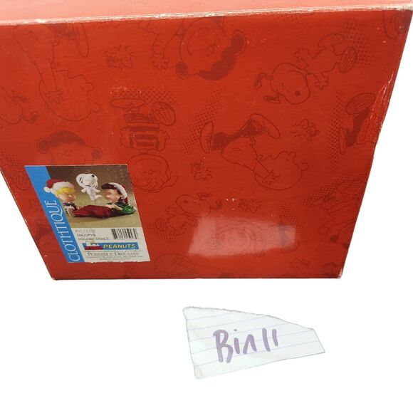 STUDIO 56 SNOOPY'S HOLIDAY DANCE CLOTHTIQUE POSSIBLE DREAMS PEANUTS CHRISTMAS - Picture 7 of 11